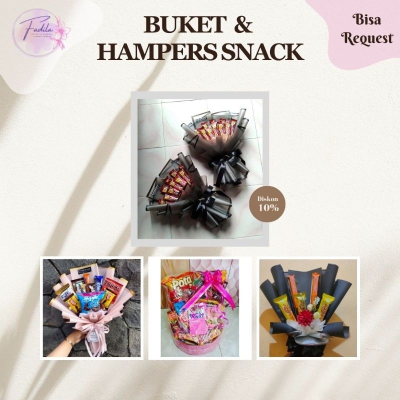 

Buket Snack + boneka