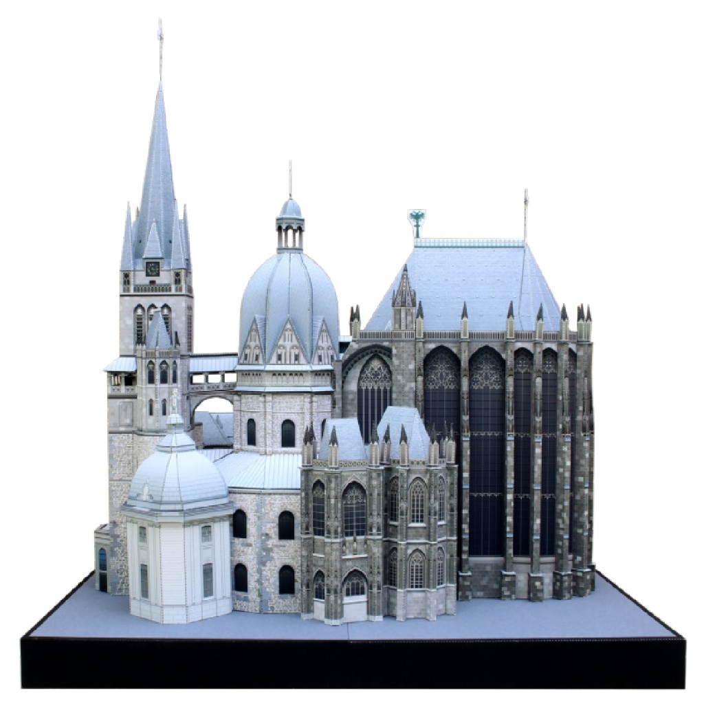 Aachen Cathedral, Germany Paper Craft