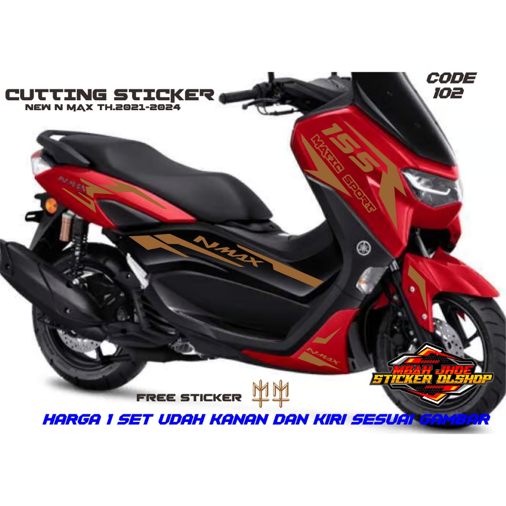STICKER NMAX BARU CUTTING NMAX NEW