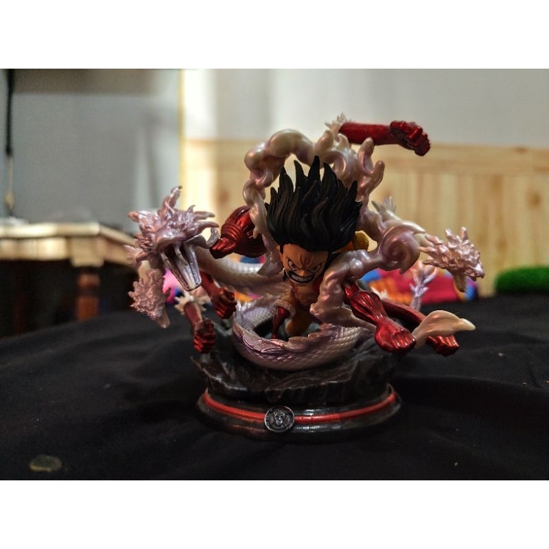 action figure luffy gear 4 (second)