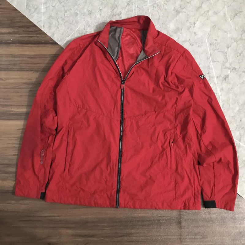 jaket outdoor gore-tex winbreker w limited size M second bekas preloved Branded