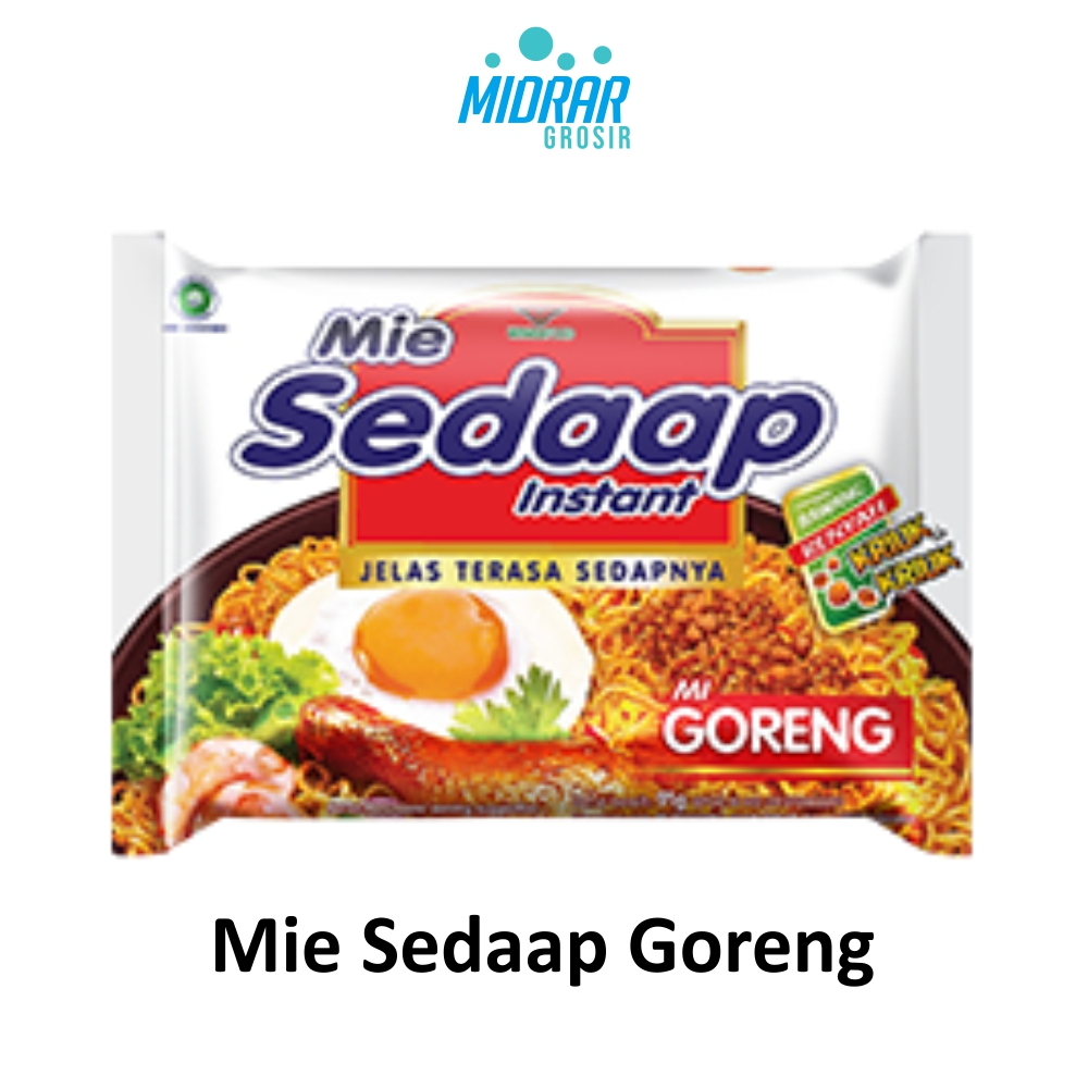 

Mie Sedaap Goreng Mie Instan Per Pcs / Paket 3 Pcs / Paket 5 Pcs