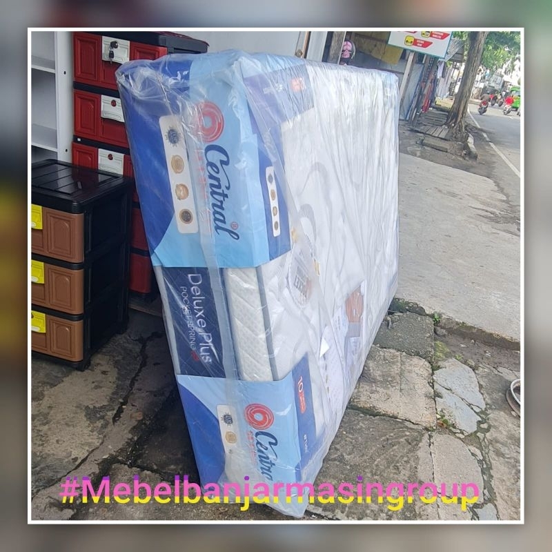 Kasur spring bed central deluk pocket/ dominiq / imperium