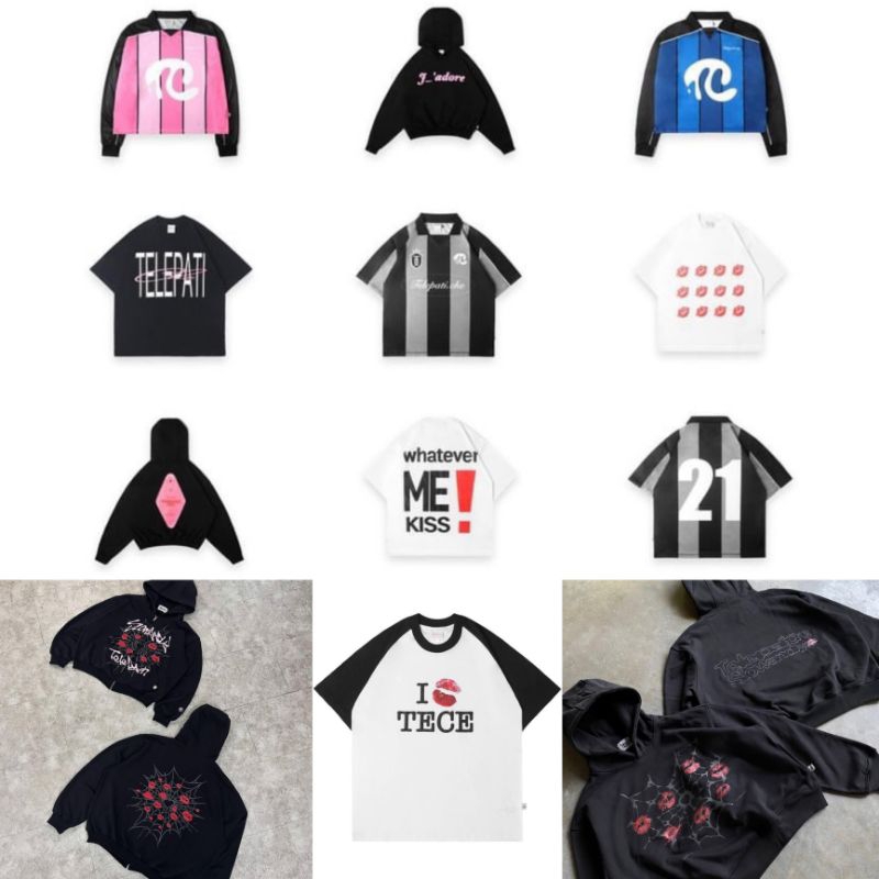 Telepati che Hoodie Adore/Tee Che Grey/Raglan Tece/Whtevr Kiss/Jersey [ORIGINAL]