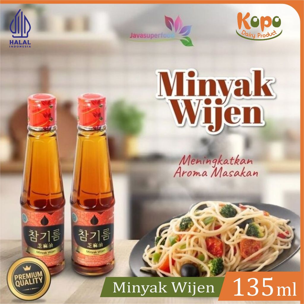 

Minyak Wijen 135ml Java Super Food - Sesame Oil - HALAL