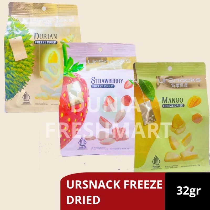 

(HALAL) URSNACK FREEZE DRIED FRUIT SNACM BUAH KERING BUAH NAGA/DUREN/MANGGA/STRAWBERRY KERIPIK BUAH SEHAT TANPA PEMANIS