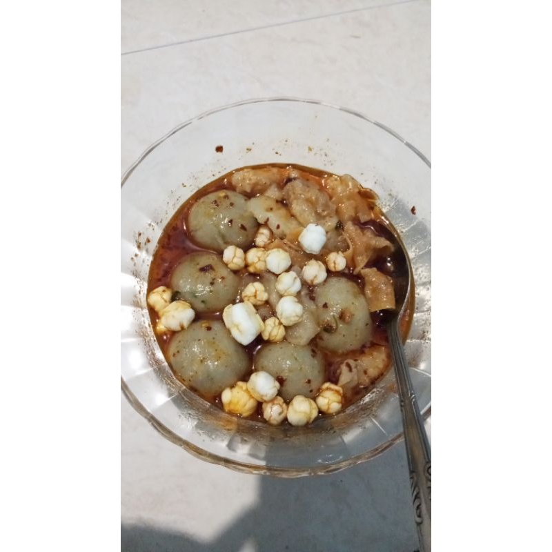 

Baso aci ayam suwir, baso aci mozarella, Baso aci murah