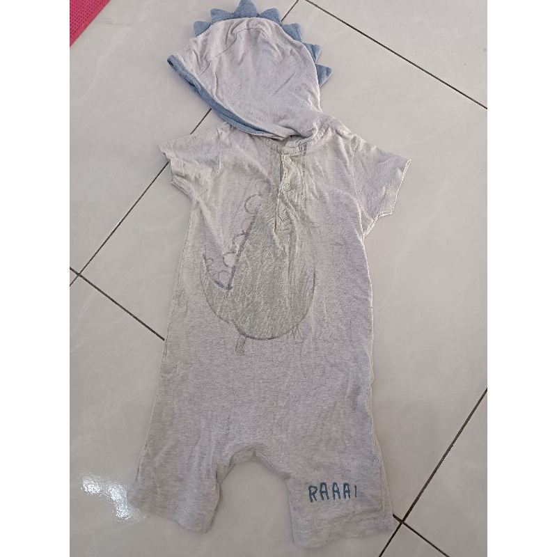 preloved mothercare romper dino