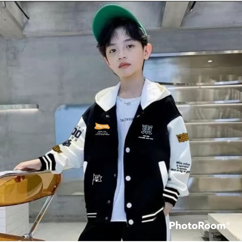 jaket anak varsity/ jaket varsity anak/ jaket baseball anak