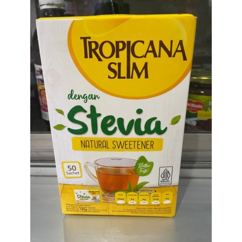

Tropicana Slim Stevia 50 sachet