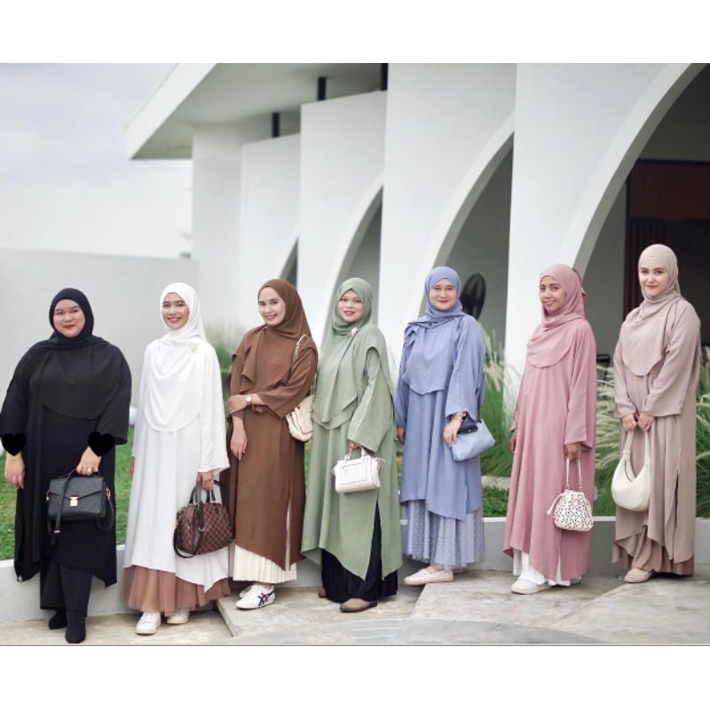 ALEIA SET Latasha Outfit | TUNIK SET HIJAB LATASHA OUTFIT