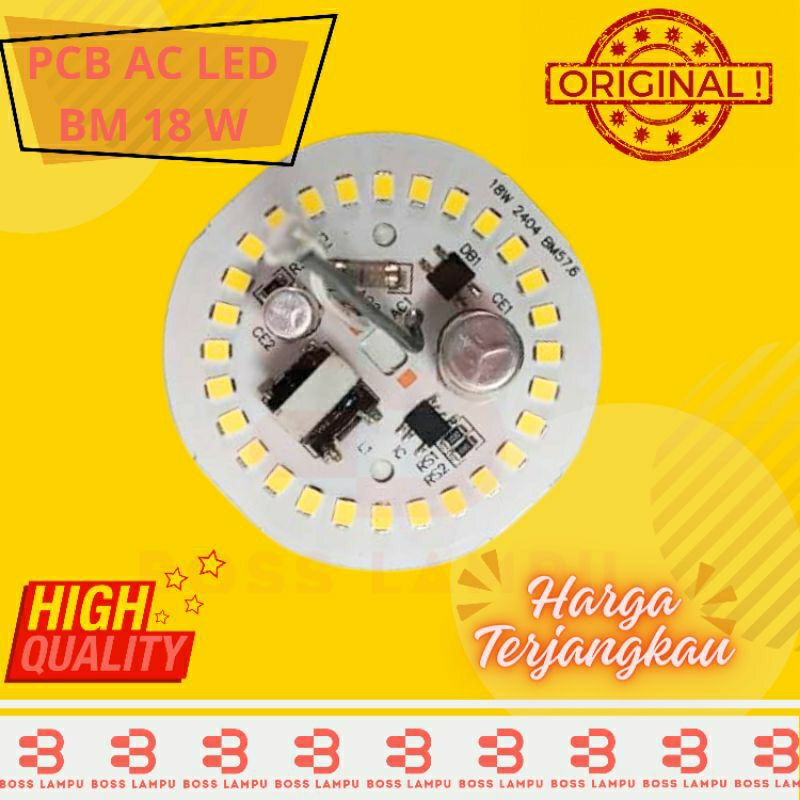 BM Mesin PCB AC LED 18 Watt Kualitas Terbaik