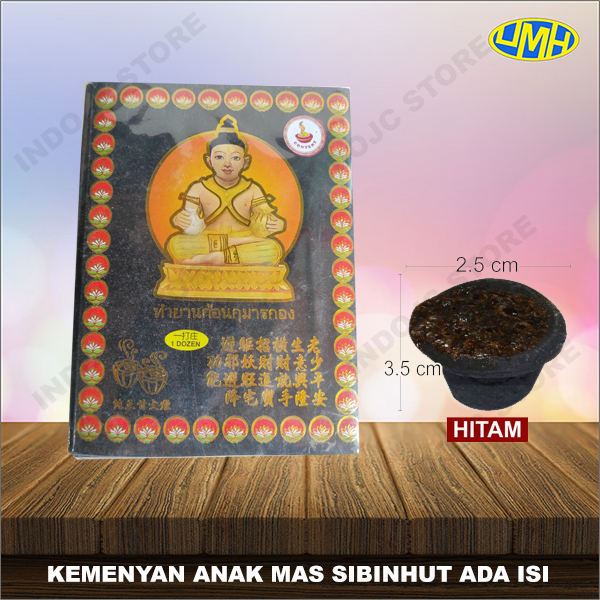dupa kemenyan buhur bukhur hitam thailand sibinhut anak mas
