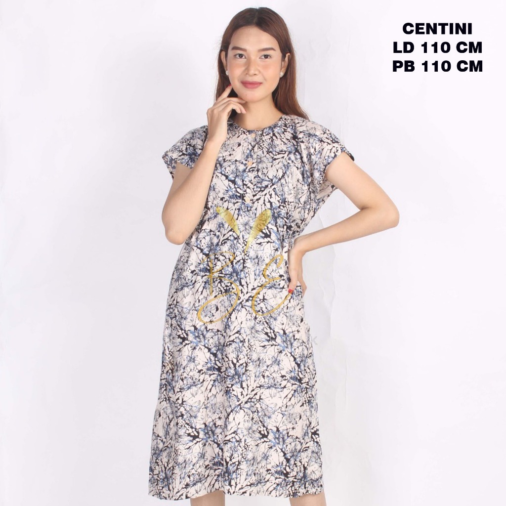 Daster Rayon Soloan Jumbo Motif Lucu Kekinian LD 110 muat BB 60 Bahan Adem Busui Model Centini