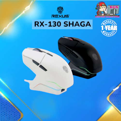 Rexus Shaga RX-130 Mouse wireless with charging dock