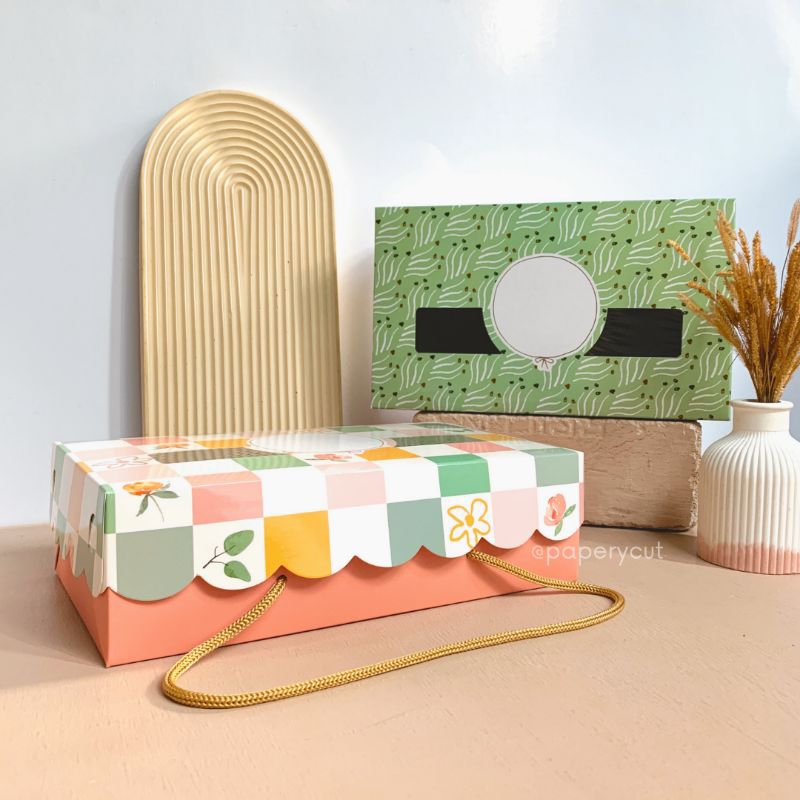 

Box Kue Toples Cookies Hampers 24,5 x 14,5 x 7 cm