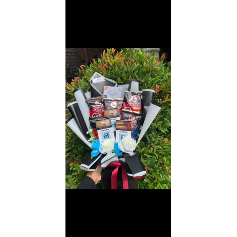 

bouquet rokok + kopi