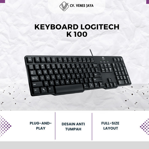 KEYBOARD LOGITECH K 100