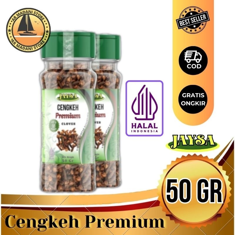 

JAYSA Cengkeh Utuh 50 gr / Cengkeh Kering / Cloves / Cengkeh Kering Super / Cengkeh Super / Cengkeh Kering Asli / Cengkeh Utuh / Cengkeh Kering Kualitas Ab / Cengkeh Utuh Grade Ab / Cengkih / Cengkeh / Bumbu Instan / Bumbu Masak / Bumbu Murah