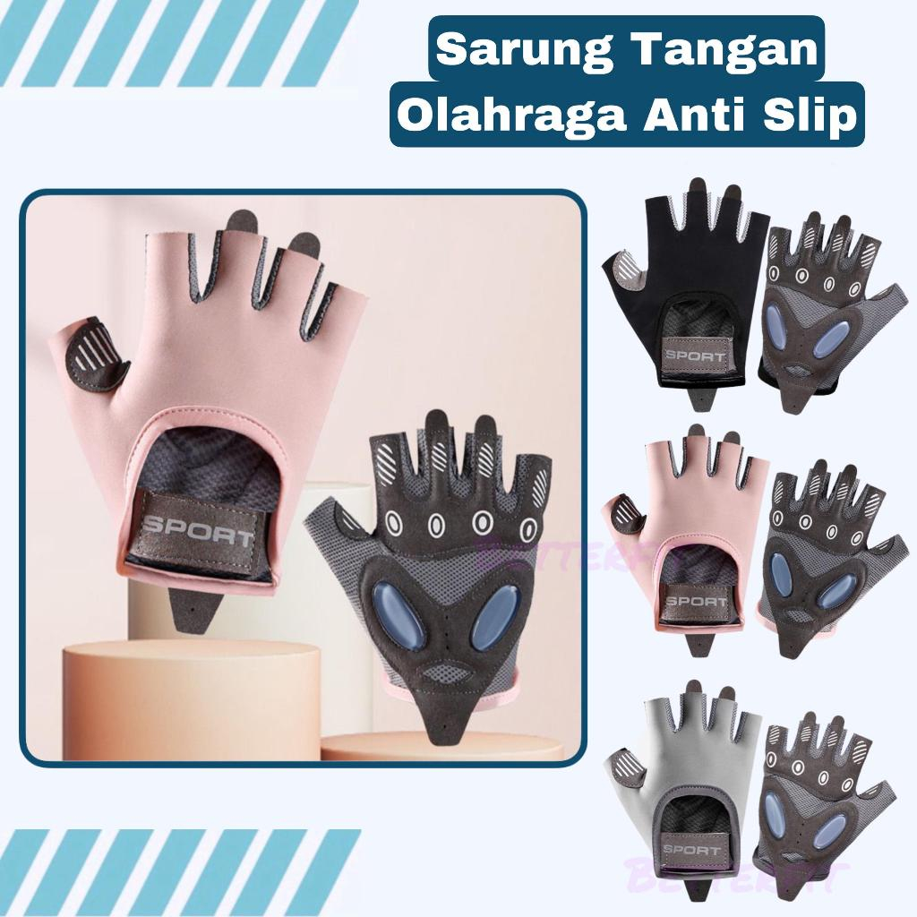 Sarung Tangan Olahraga Wanita Glove Fitness Gym Non-Slip / Sarung Tangan Gym wanita