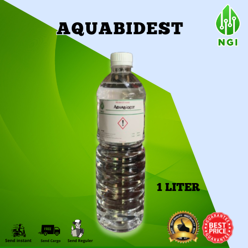 Aquabidest 1 liter