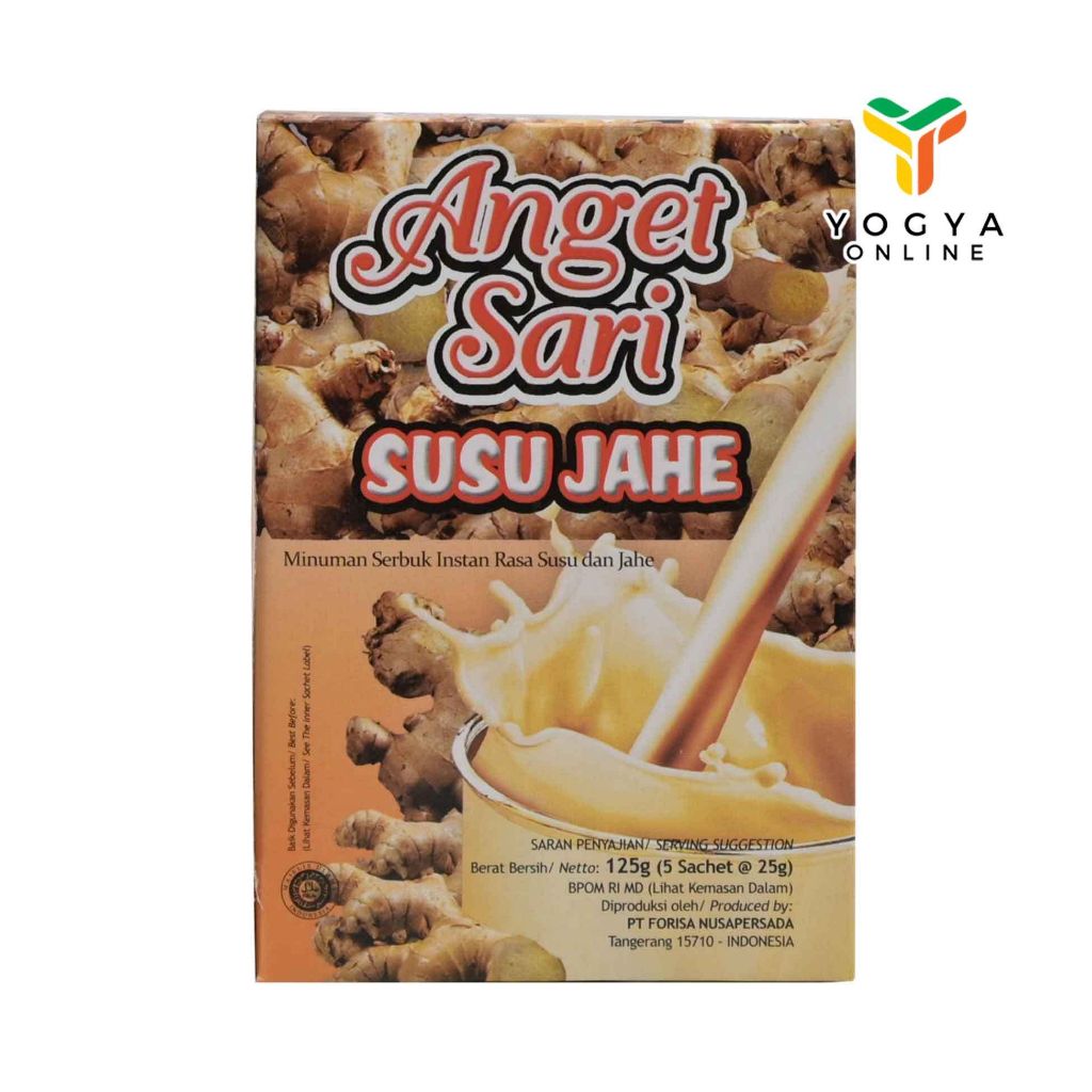 

Anget Sari Susu Jahe 5X25 Gram Minuman Tradisional & Herbal