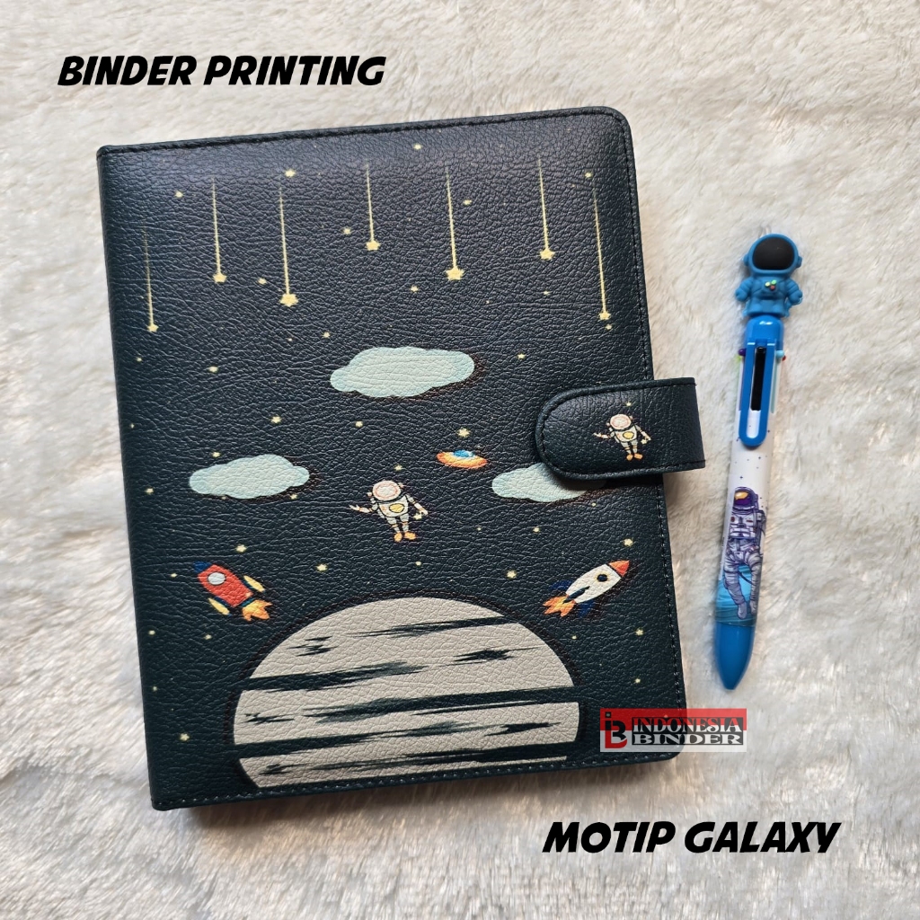 

Binder Priniting Motip Galaxy, tersedia ukuran A5 & B5