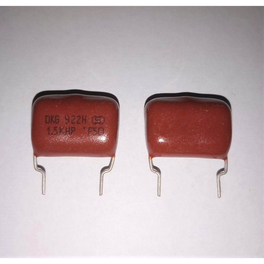 Capacitor Mylar Kapasitor Milar 922 922H 1.5KHP 1500V Harga per 3 Pcs