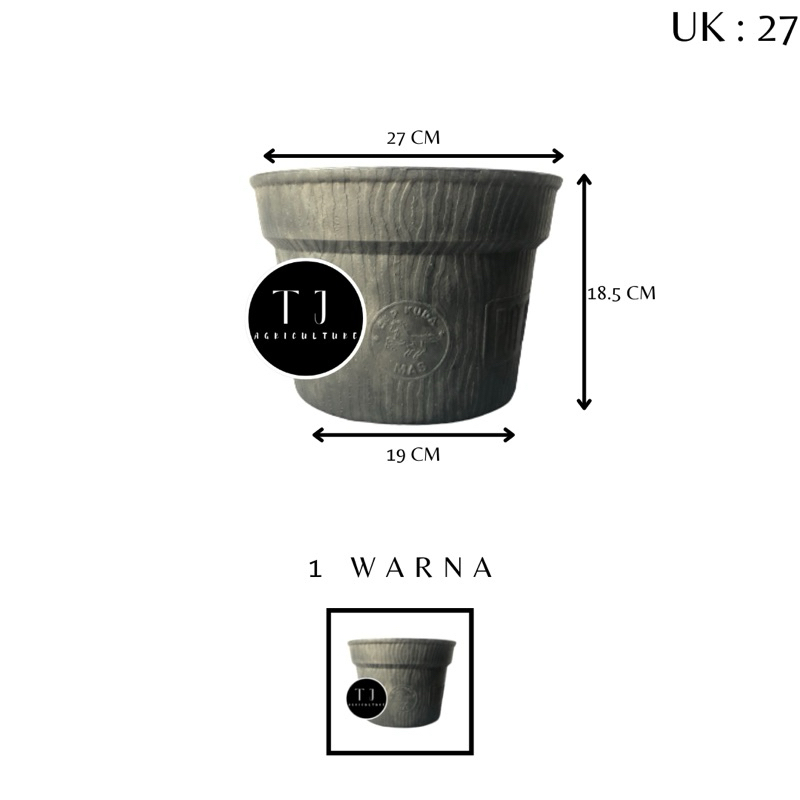 Pot Karet Uk 27 Anti Pecah Yasindo Cap Kuda Mas