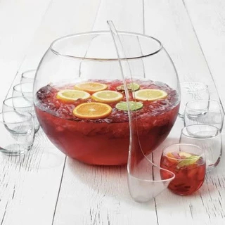 Punch Bowl Libbey/Es Buah Libbey Kristal