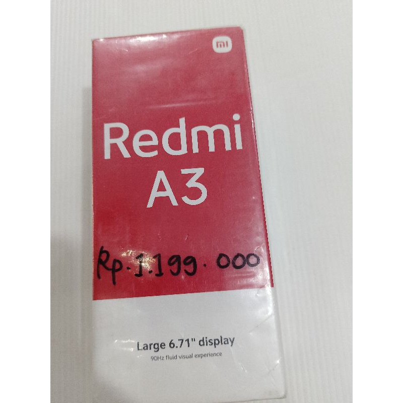 Hp Redmi A3 Ram 4/128 gb