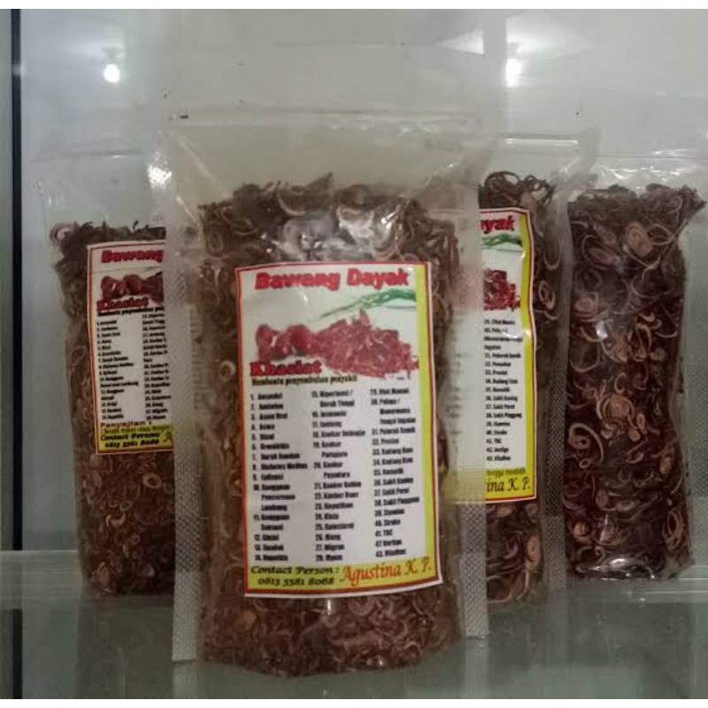 

1 Kg Bawang Dayak Kering