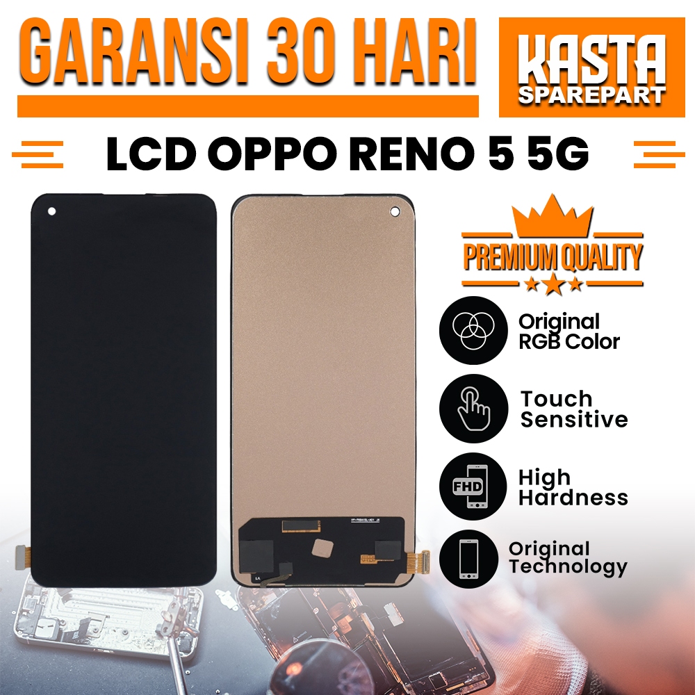 【LCD ORIGINAL】LCD OPPO RENO 5 5G LCD FULLSET TOUCHSCREEN KUALITAS ORI 100%