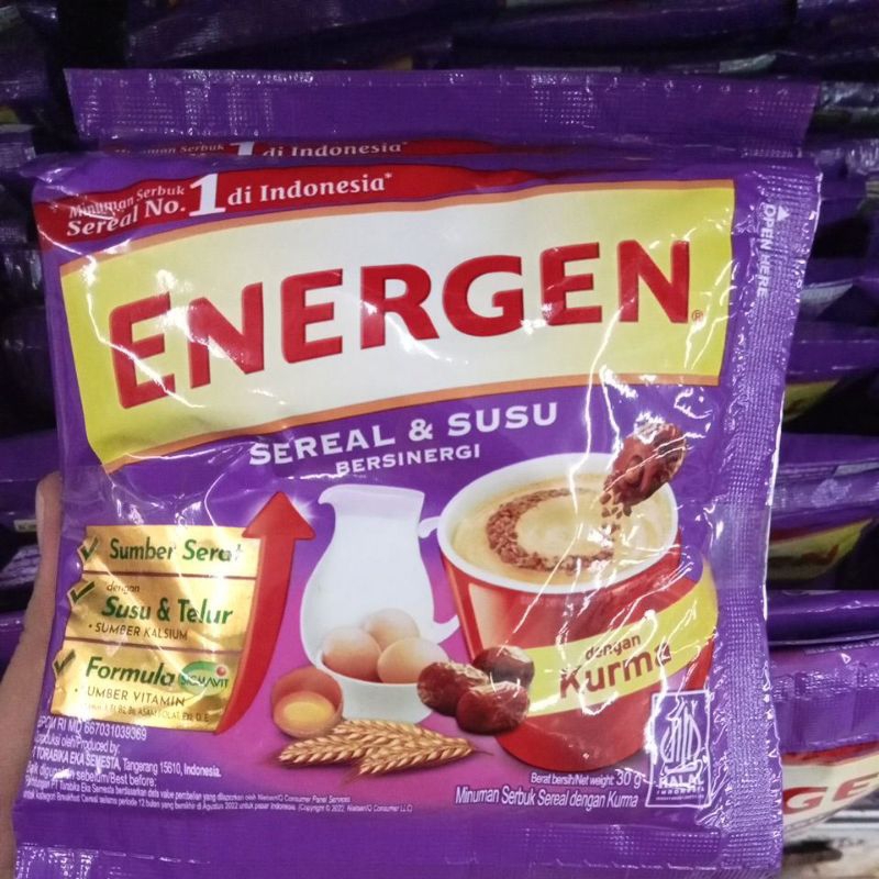 

ENERGEN Kurma Sereal No 1 Di Indonesia.