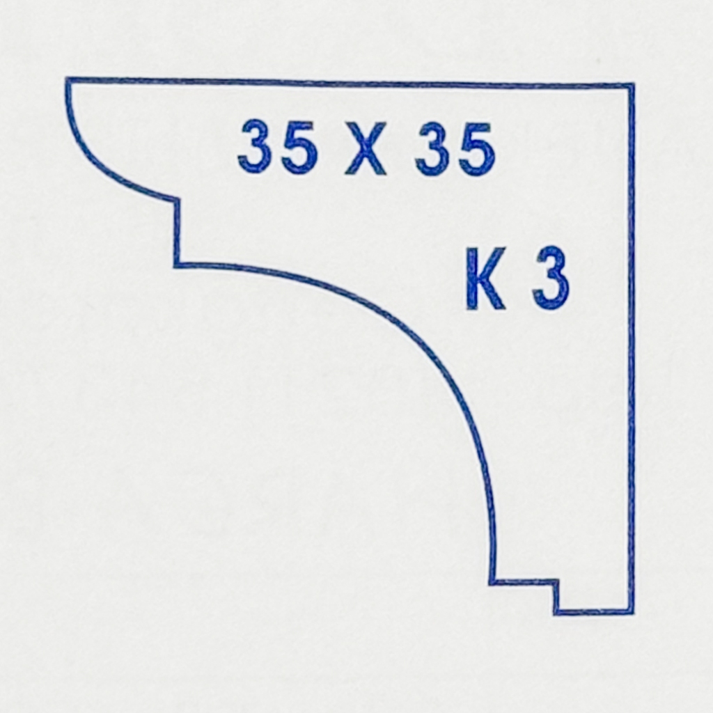 Lis Profil Kayu K3 | Molding Kayu K3 | Molding K3