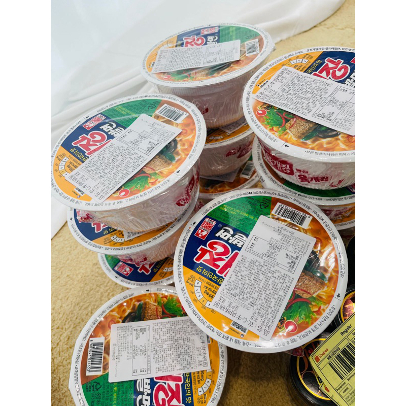 

READY STOCK - Ramen Korea Nongshim Bowl Noodle Hot and Spicy soup Ramyeon