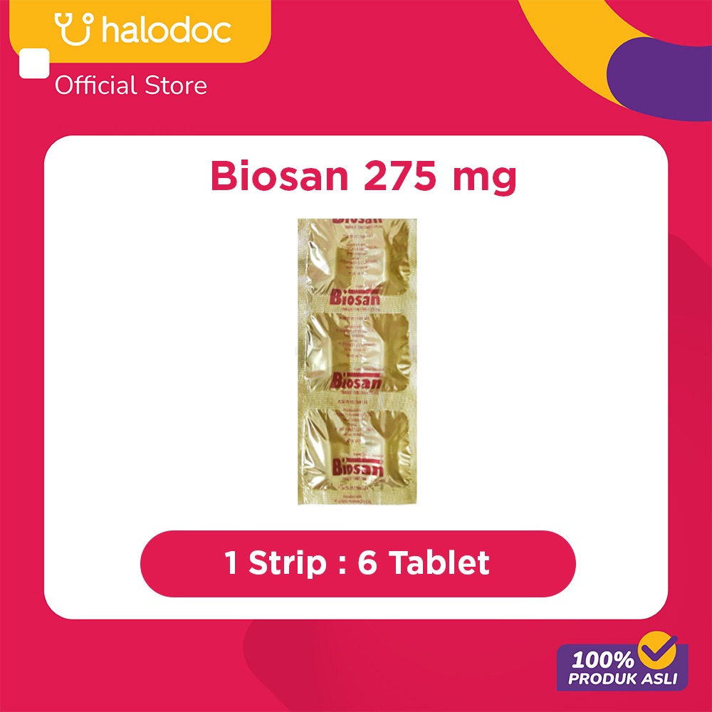 Biosan 275 mg 6 Tablet