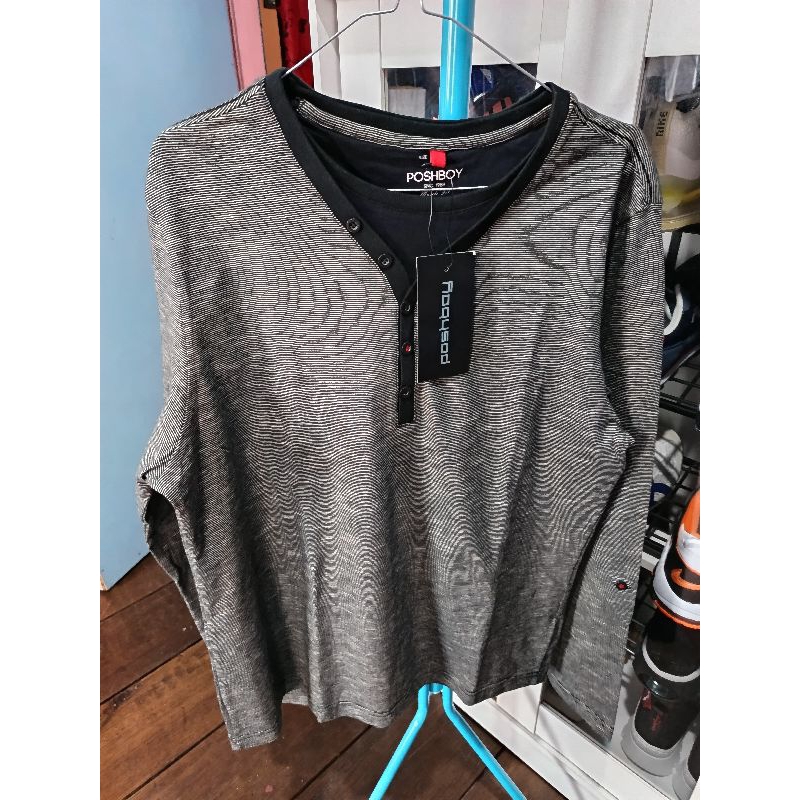 kaos poshboy lengan panjang