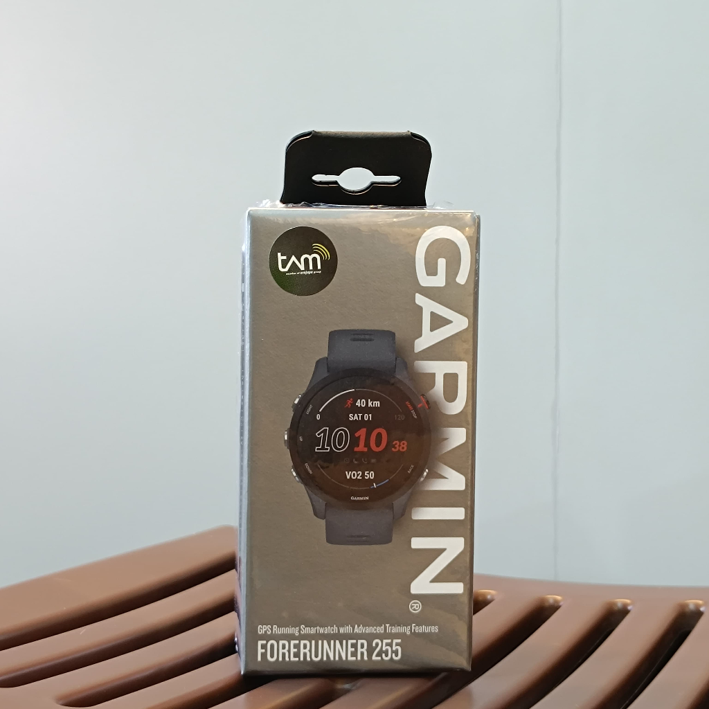Garmin Forerunner 255 Slate Grey 46MM Garansi Resmi TAM 2 tahun