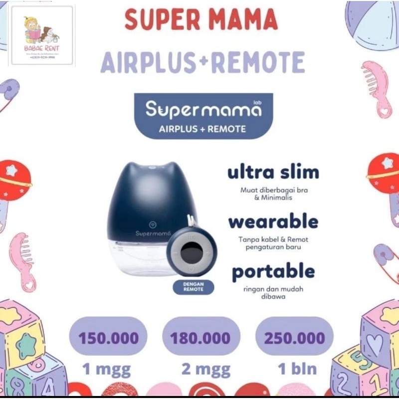 Sewa Pompa Asi Supermama