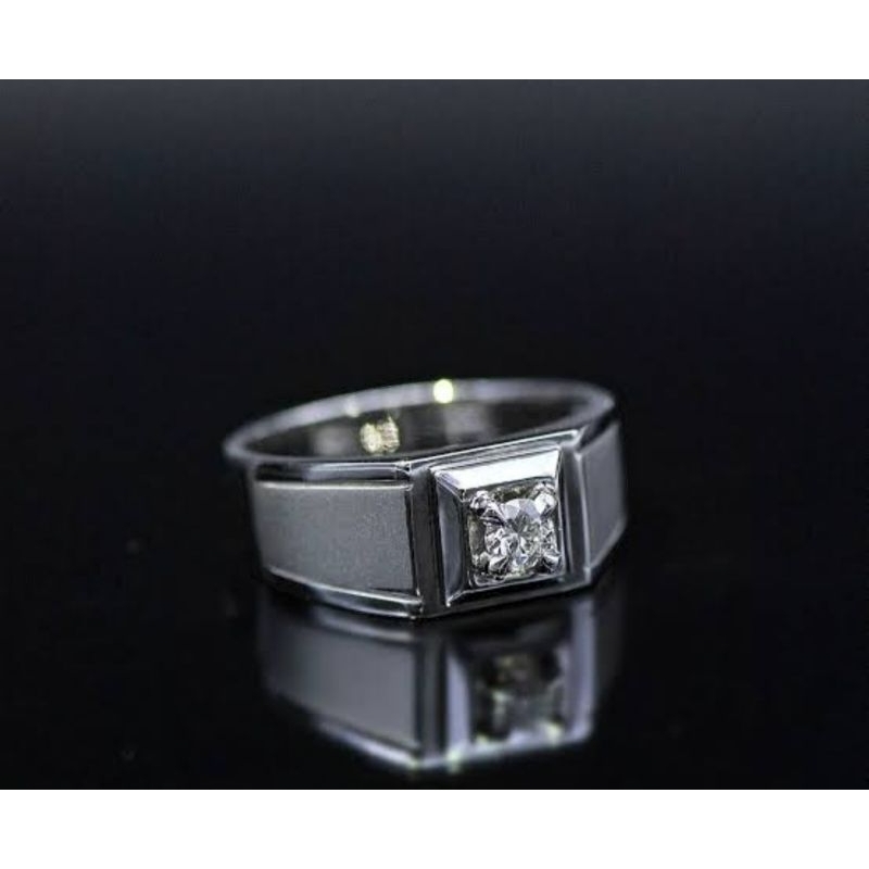 cincin pria natural berlian banjar