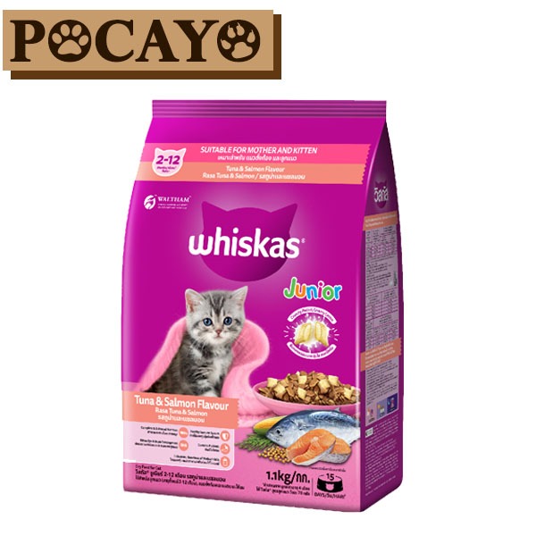 Whiskas Junior Tuna Salmon 1.1kg