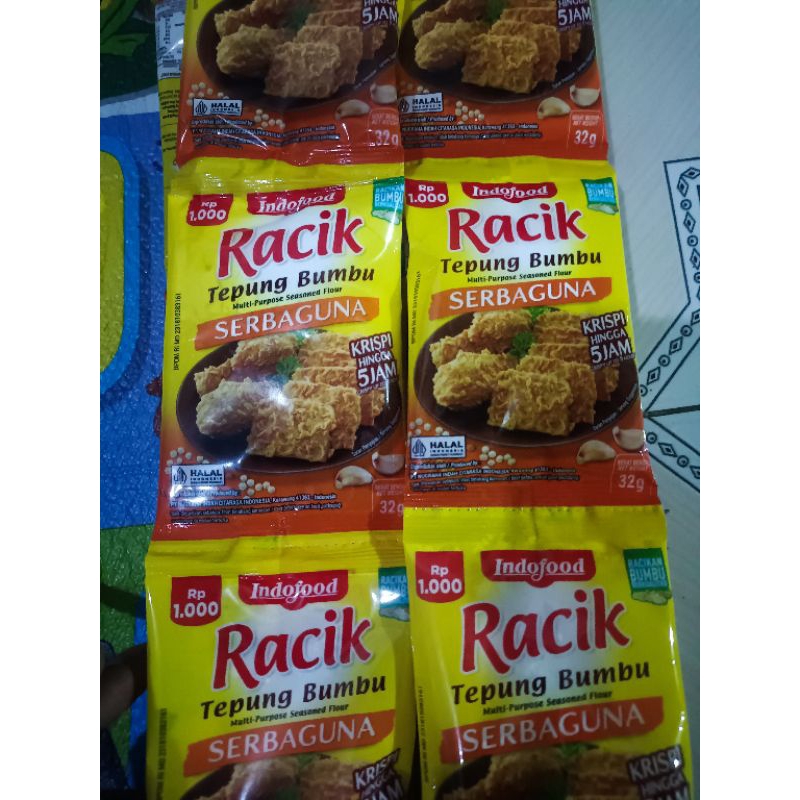 

Racik Tepung Bumbu Serbaguna 32gr harga per 1 renteng