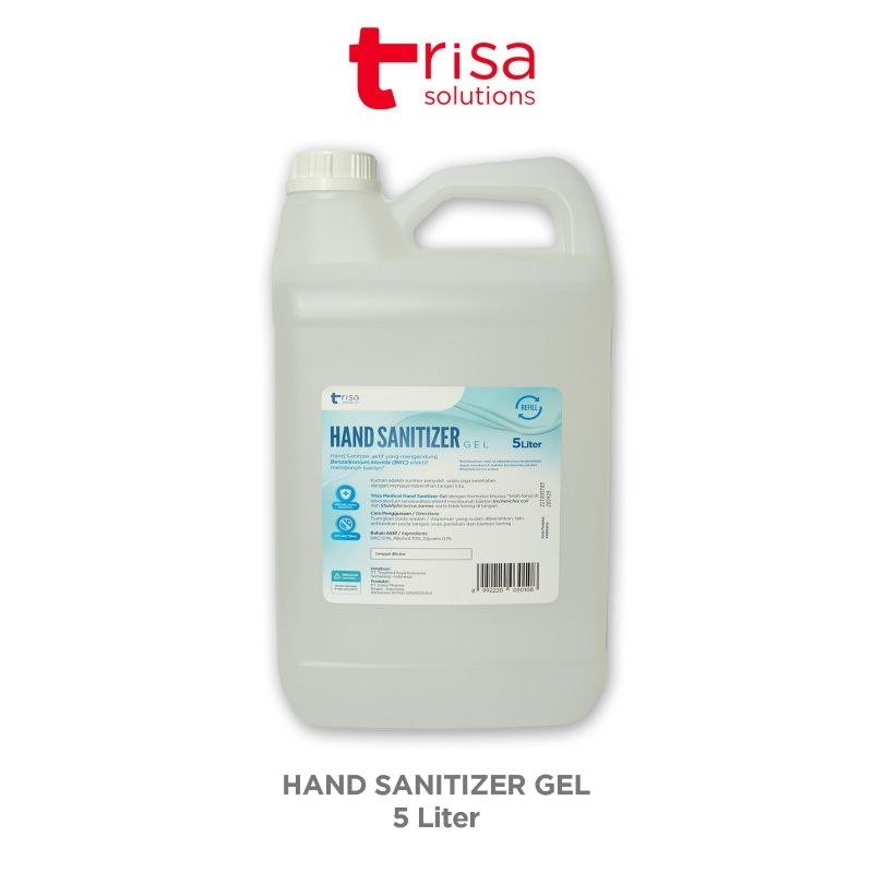 TRISA-Hand Sanitizer Gel 5liter /Hand Sanitizer Gel