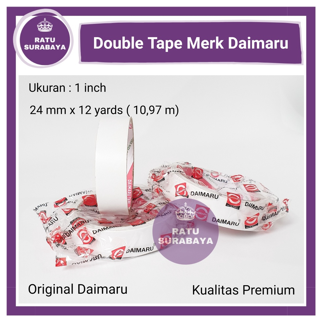 

Double Tape 1 Inch Daimaru 24mm x 12y