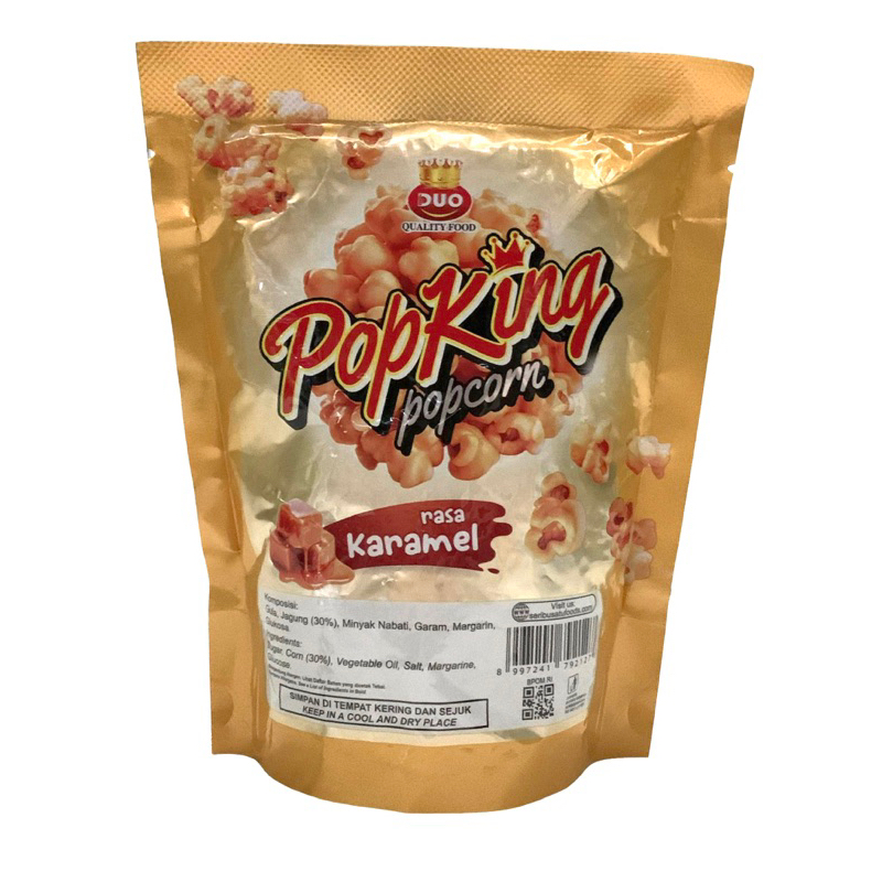 

Popcorn Pop King Rasa karamel 20gr