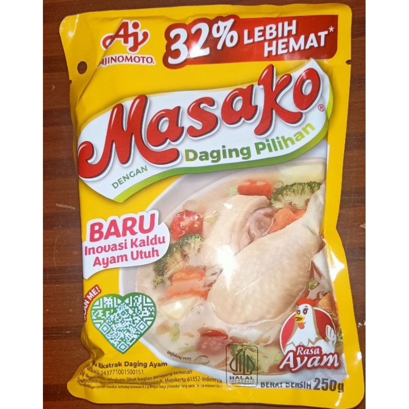 

Ajinomoto Penyedap Masako Rasa Ayam 250 gram