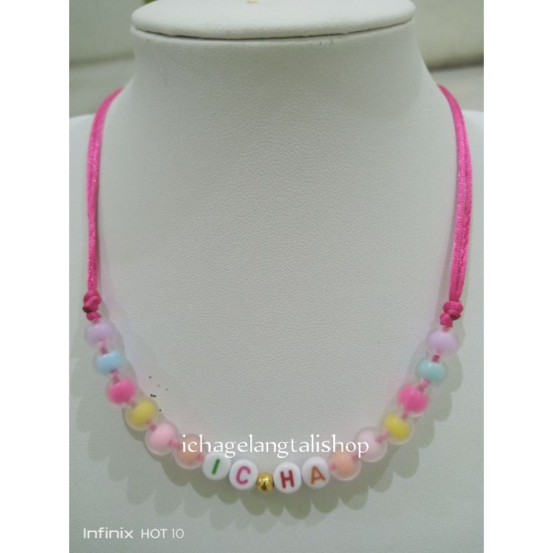 kalung anak bola custom 0, 1 gram semar jawa