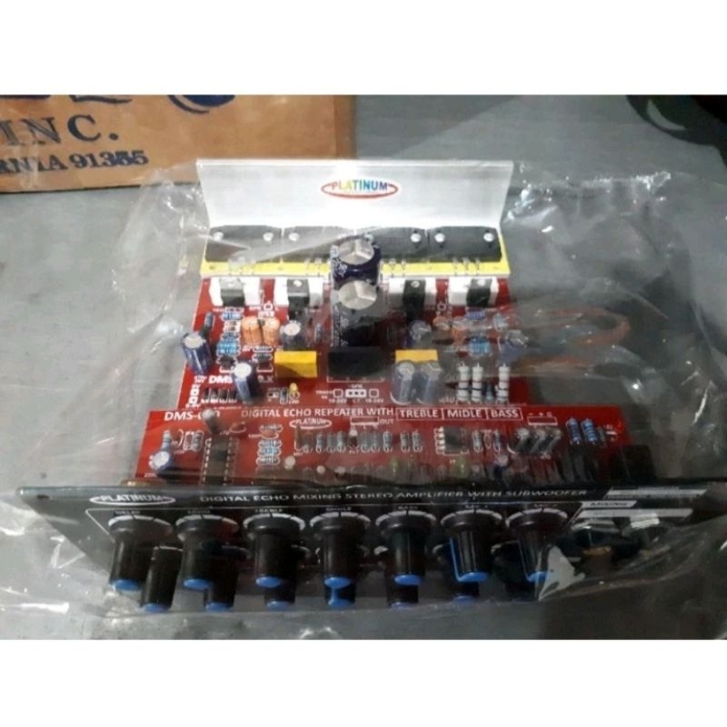 AKTIF SPEAKER STEREO SUBWOOFER DIGITAL ECHO MIXING REPEATER DMS7000 DMS-7000 SANKEN