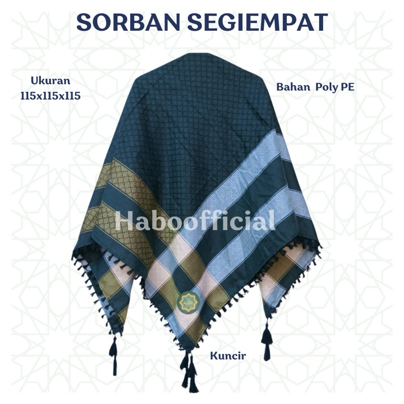 SORBAN PRIA MOTIF KEKINIAN TERLARIS / SURBAN/ SORBAN ARAB / SORBAN HABIB / SORBAN ARAB / OLEH OLEH